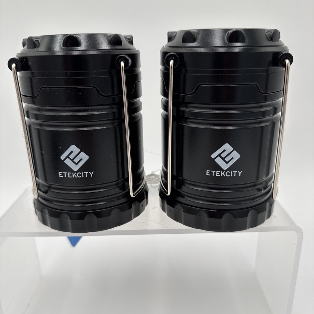 Lot of 2 - ETEKCITY Camping, Emergency LED Lanterns Model #‎ CL10